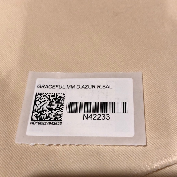 New used once Louis Vuitton Graceful mm. - Picture 5 of 7